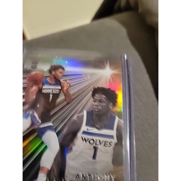 Anthony Edwards 2020-21 Panini Chronicles #203 - Essentials Rookie -Timberwolves - Picture 3 of 4
